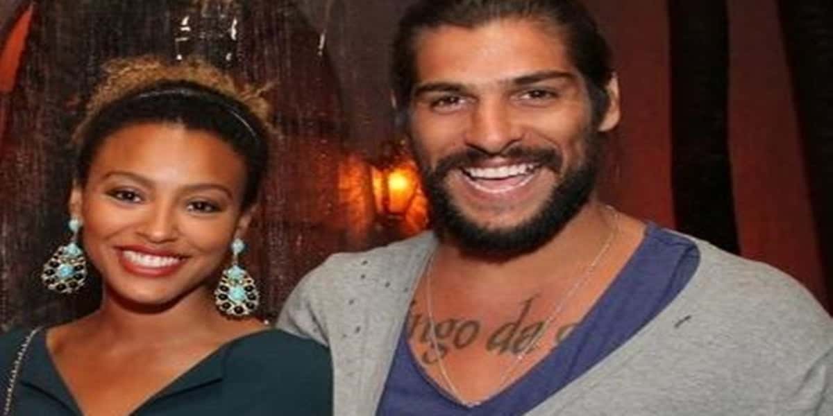 Sheron Menezzes e o marido (Foto: reprodução)