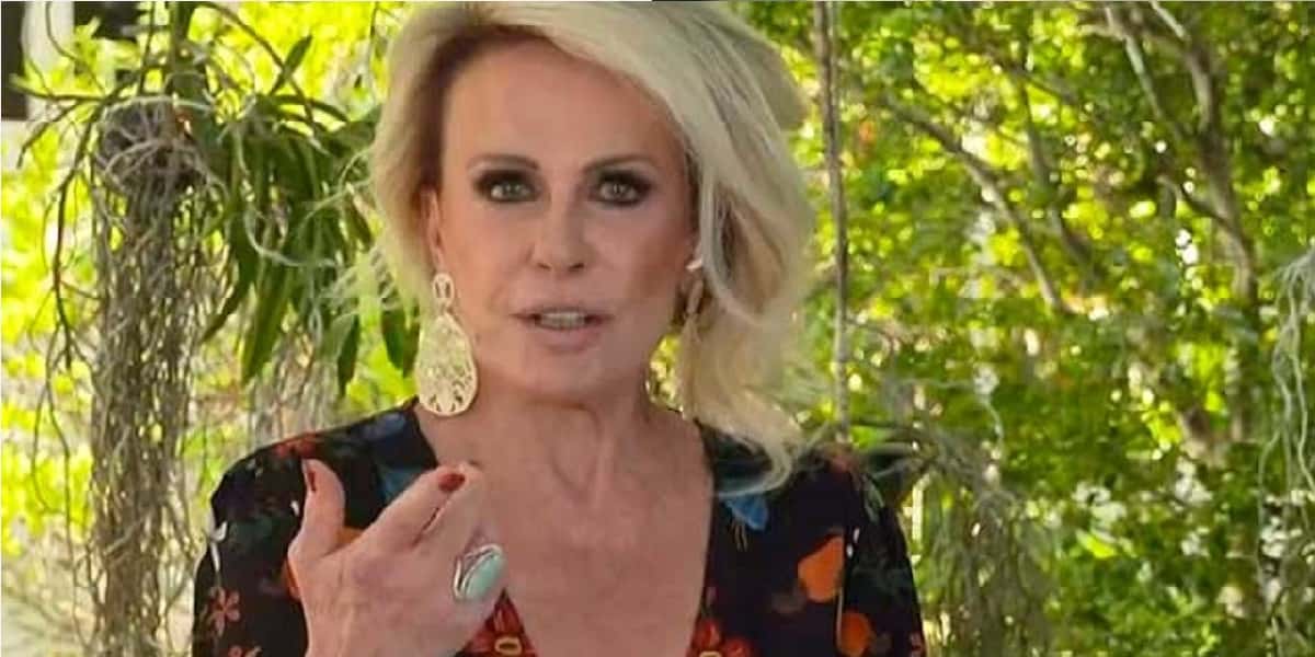 Ana Maria Braga quebrou o pau com jornalista e o humilhou em programa de TV (Foto: Reprodução)