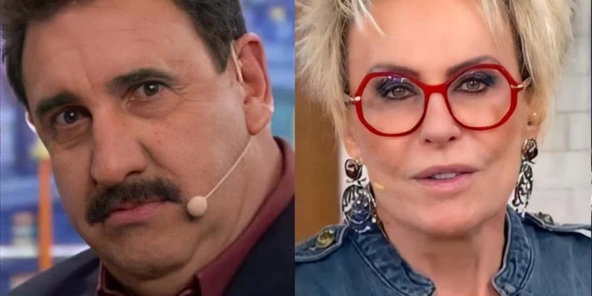 Ana Maria se inspirou em Ratinho para volta do Louro em seu programa (Imagem: Montagem)