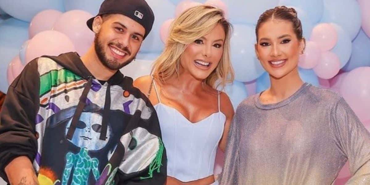 Zé Felipe, Poliana Rocha e Virgínia Fonseca (Reprodução)
