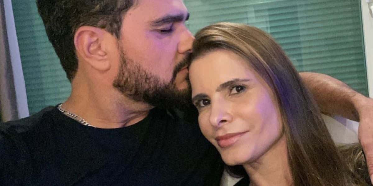 Luciano Camargo e esposa (Reprodução)