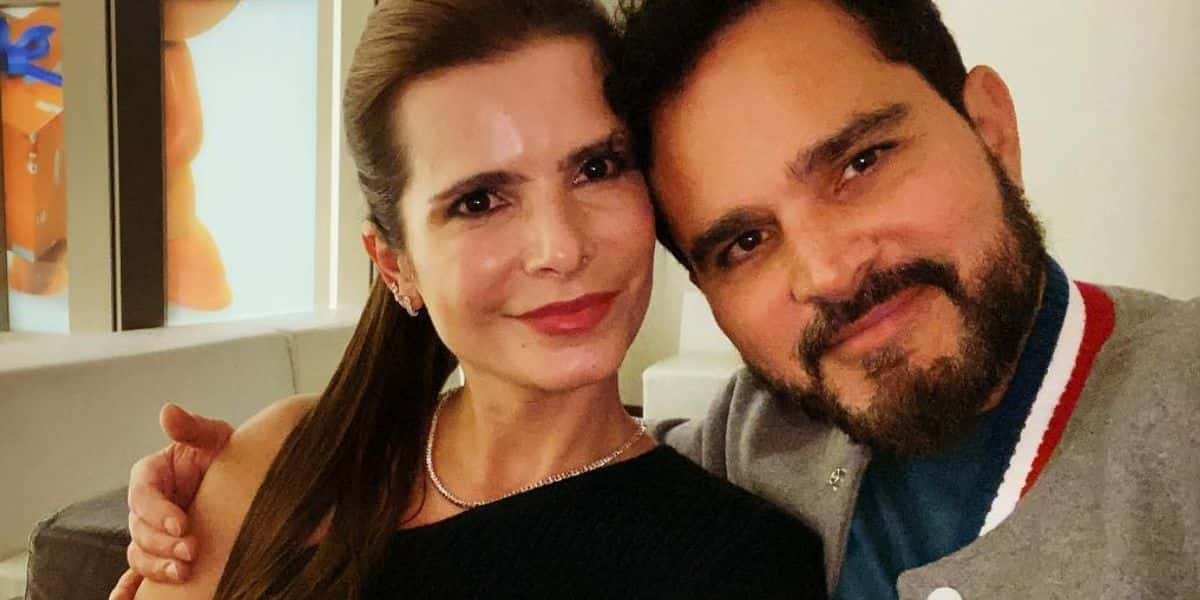 Flávia Camargo e Luciano (Reprodução)