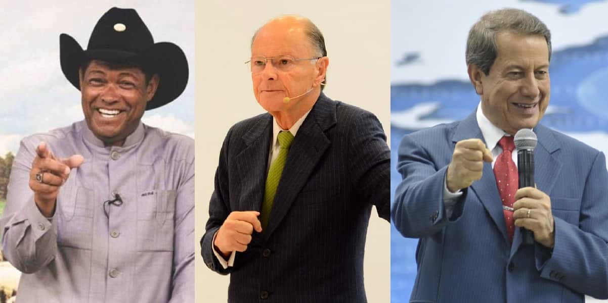 Pastores famosos no Brasil; Valdemiro, Edir Macedo e R.R Soares enfrentam crise e saem da TV (Foto: Reprodução)