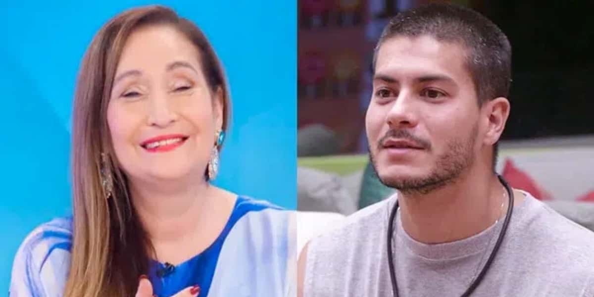 Sonia Abrão recebeu recado especial de Arthur Aguiar (Imagem: Montagem)