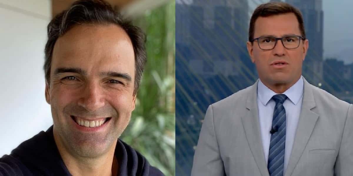 Tadeu Schmidt e Rodrigo Bocardi (Foto: Divulgação)