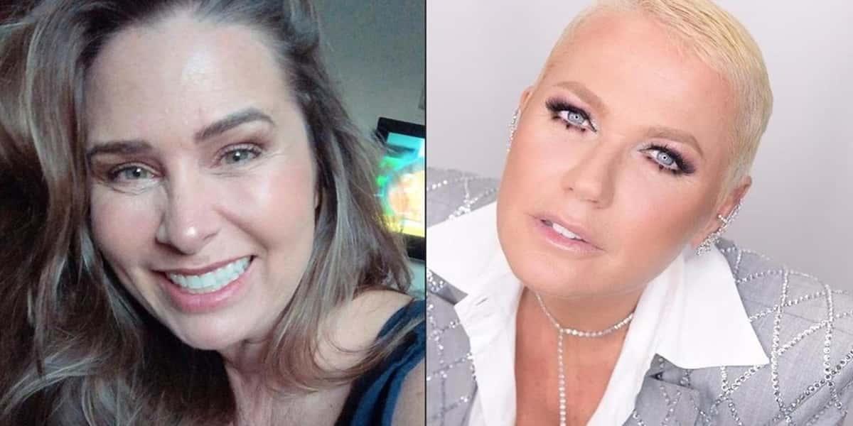Andréa Sorvetão e Xuxa (Foto: reprodução)