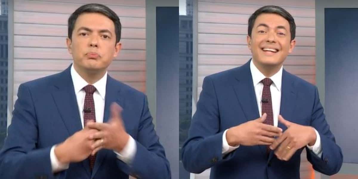 Alan Severiano no "SP1" (Foto: Reprodução/TV Globo)