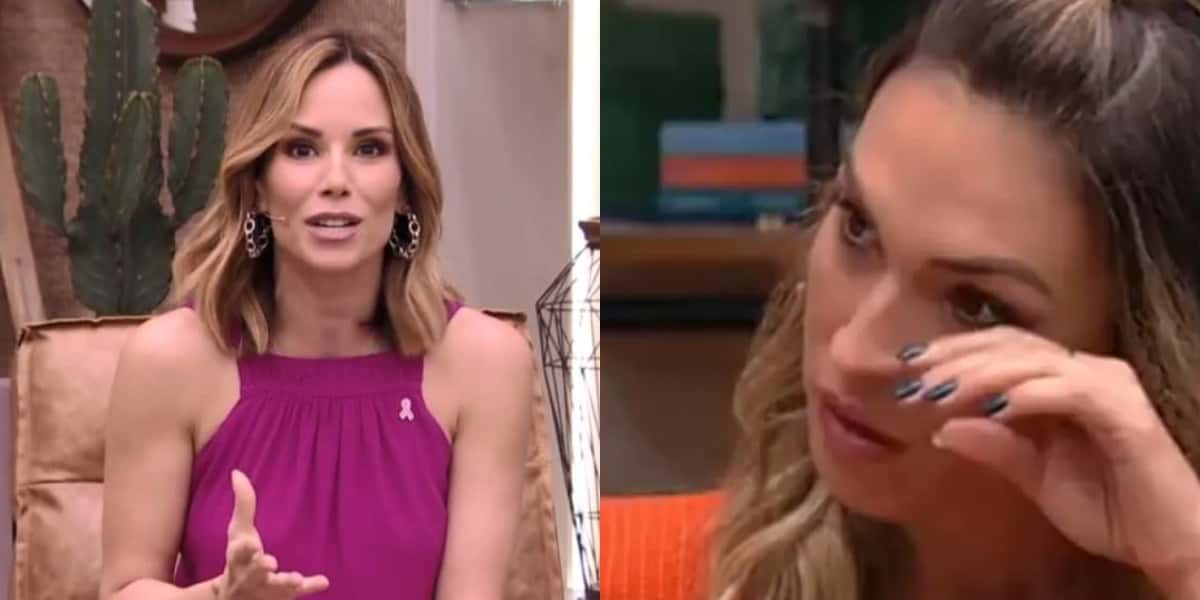 Ana Furtado acabou expondo Talitha Morete e fez apresentadora chorar (Foto: Reprodução)