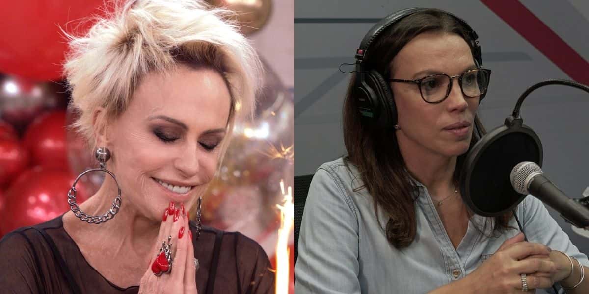 Ana Maria Braga e Ana Paula Araújo (Montagem: TV Foco)