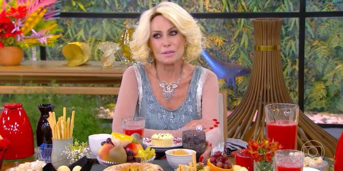 Ana Maria Braga no "Mais Você" (Foto: Reprodução/TV Globo)