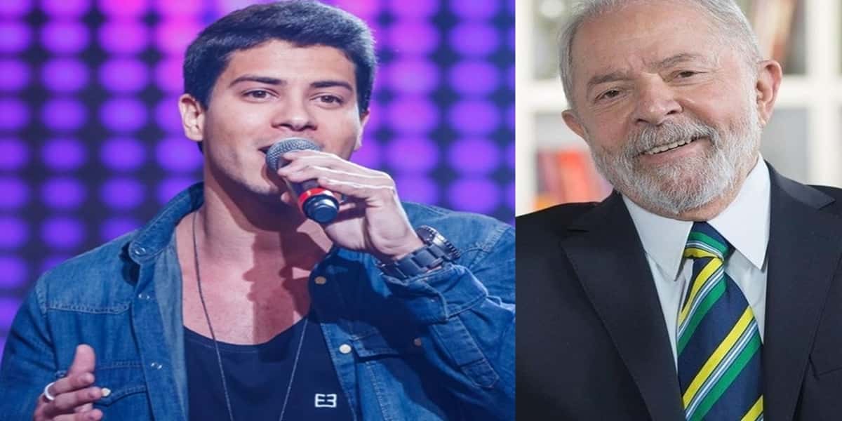 Arthur Aguiar e Lula (Foto: montagem)