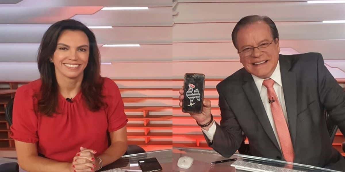 Ana Paula Araújo e Chico Pinheiro (Foto: Globo)