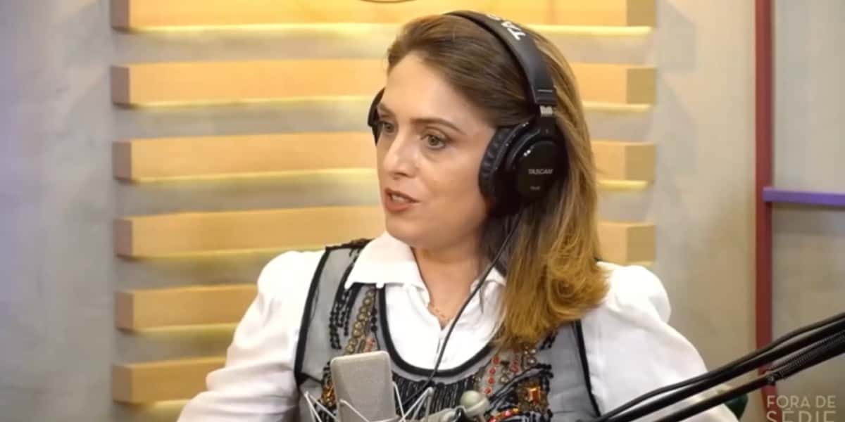 Cristiane Cardoso expôs sofrimento e falou sobre novelas bíblicas na Record (Foto: Reprodução)