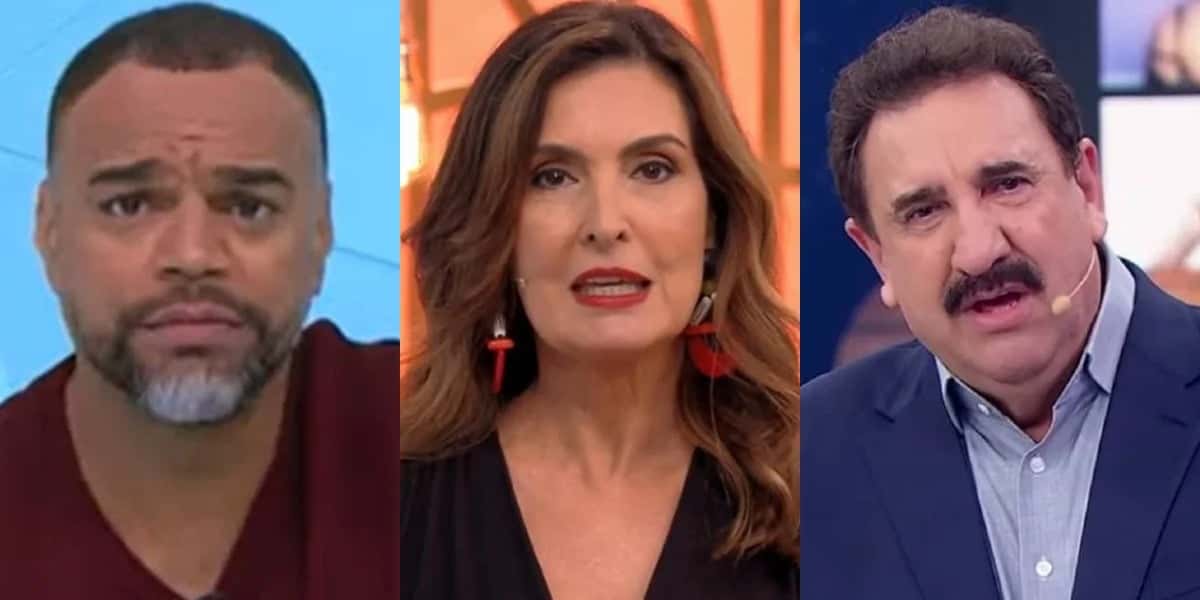 Denílson, Fátima Bernardes e Ratinho são destaque (Foto: Reprodução)