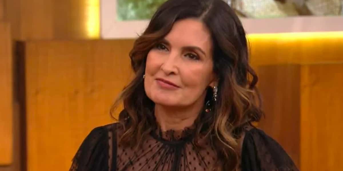 Fátima Bernardes no "Encontro" (Foto: Reprodução/TV Globo)