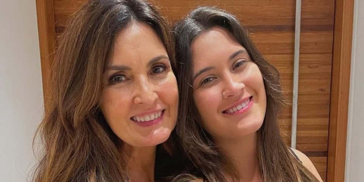 Bia Bonemer e a mãe, Fátima Bernardes - Foto: Reprodução