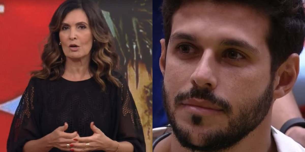 Fátima Bernardes e Rodrigo Mussi (Foto: Reprodução/TV Globo)
