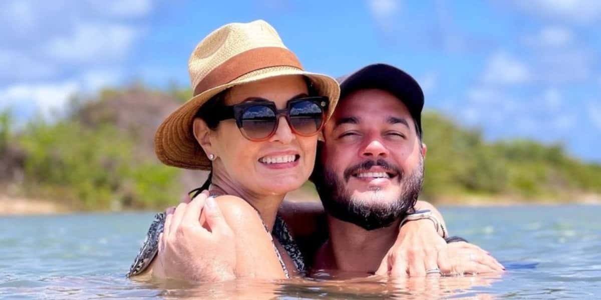 Fátima Bernardes e Túlio Gadêlha estão juntos há 4 anos (Foto: Reprodução)