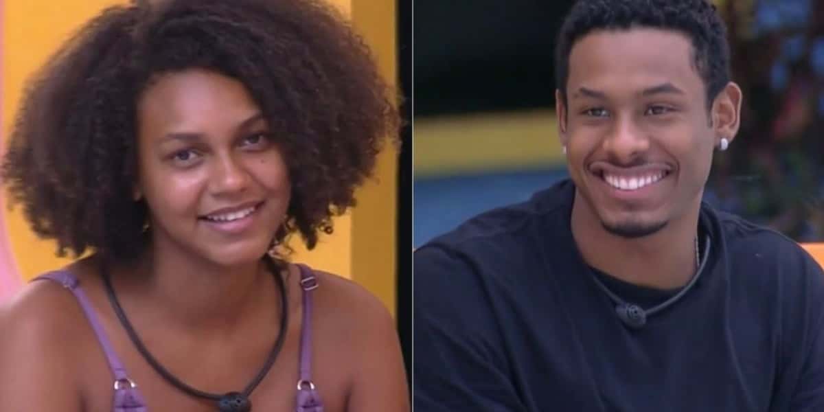 Jessilane e Paulo André no BBB22 (Foto: Reprodução)