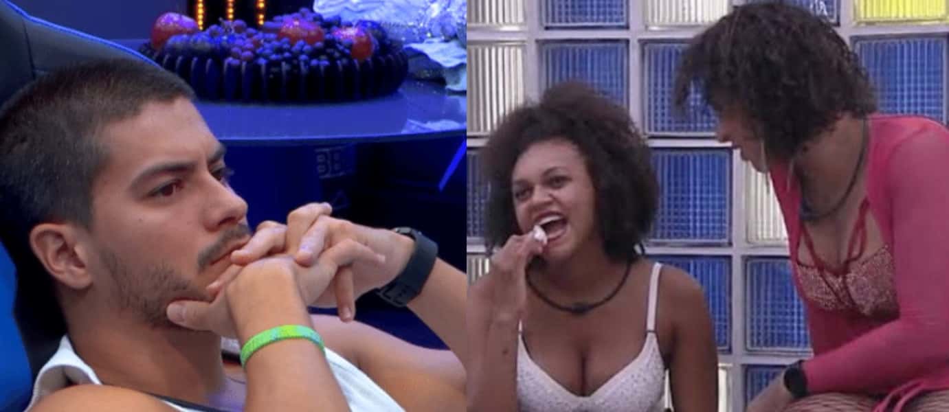 Lina fala sobre fofoca no BBB22 e web aponta ser sobre Arthur (Foto: Reprodução / Globoplay)