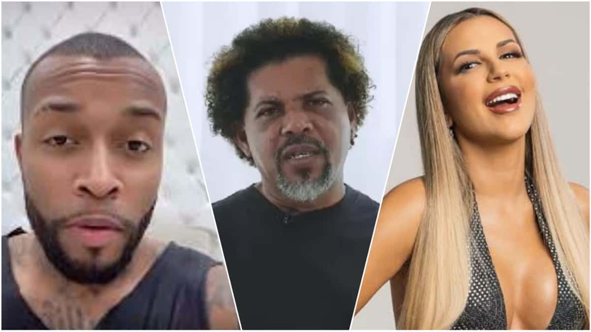 Nego Di dá esculacho em Deolane Bezerra após expôr o que pensa do mendigo pegador (Montagem)