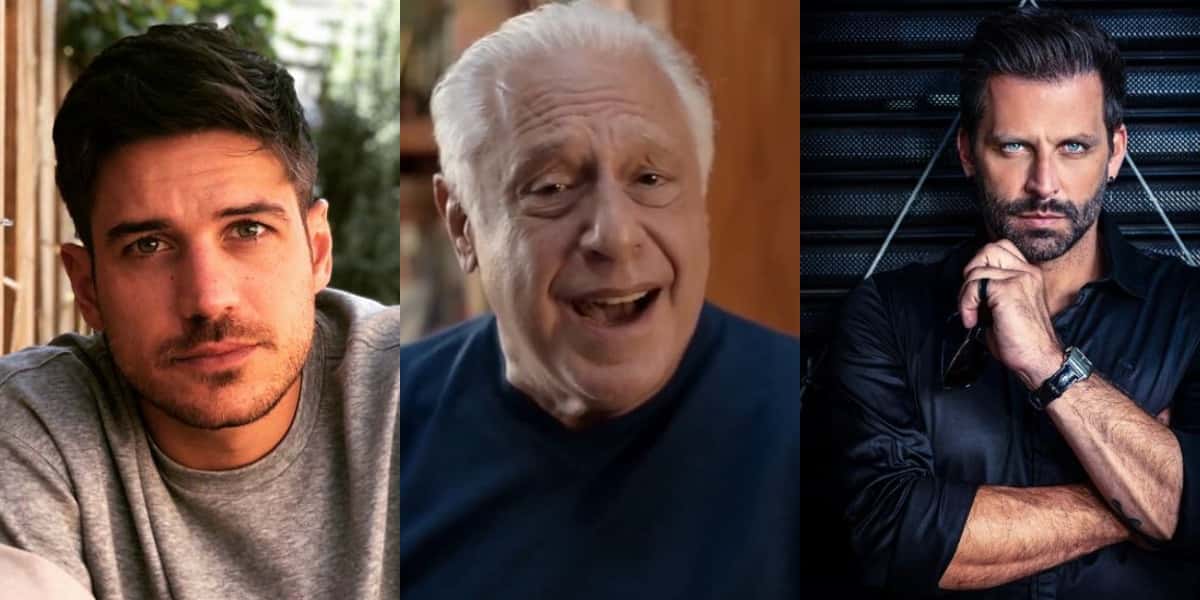 Marcos Pigossi, Antônio Fagundes e Henri Castelli foram grandes nomes da Globo (Foto: Reprodução)