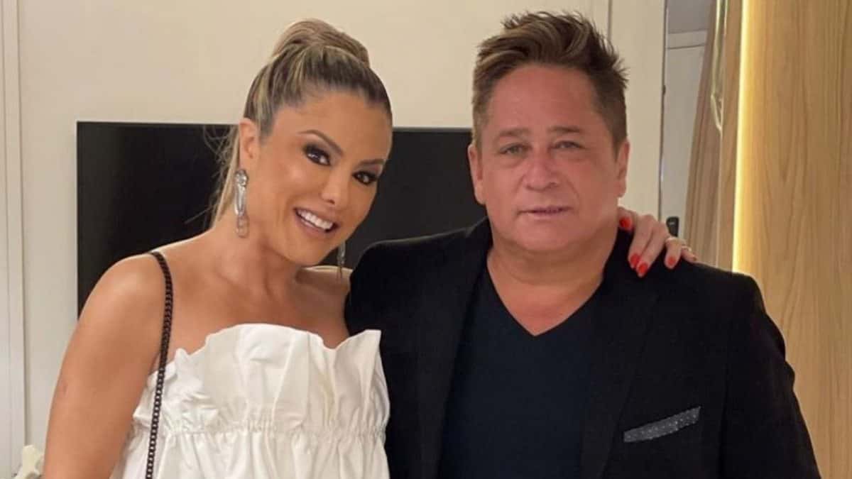 Poliana Rocha e Leonardo (Foto: Reprodução)