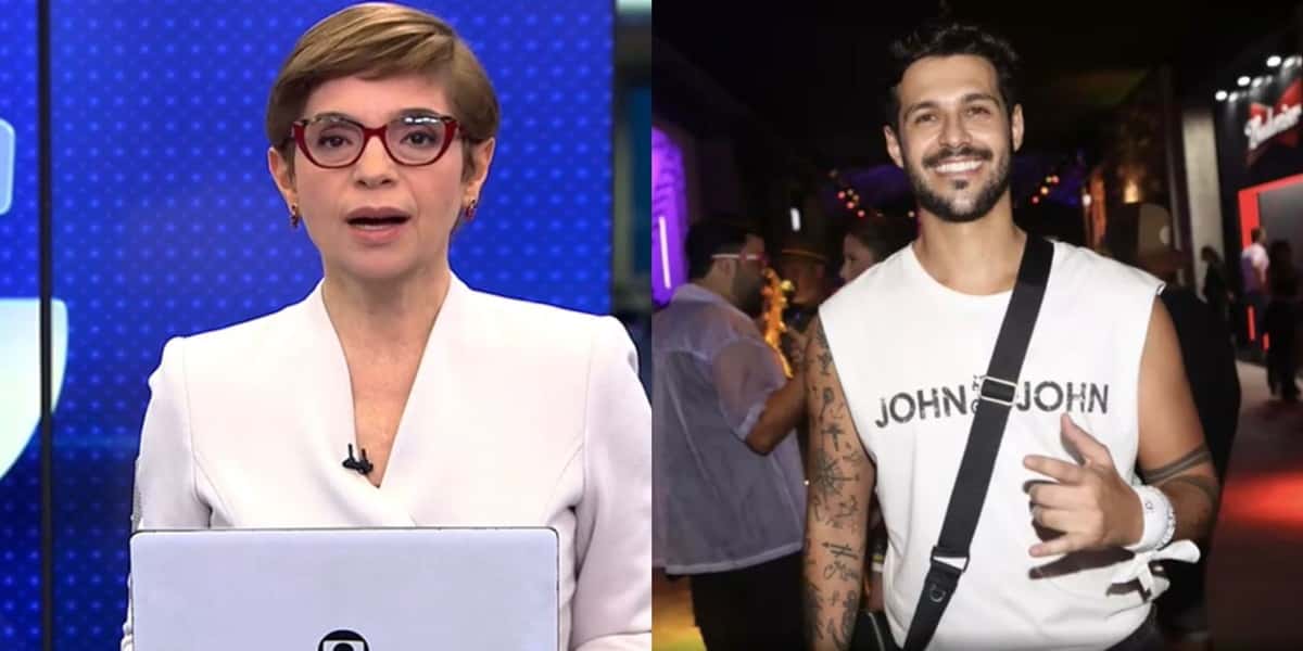 Renata Lo Prete deu notícia sobre Rodrigo do BBB22 (Foto: Reprodução / TV Globo)