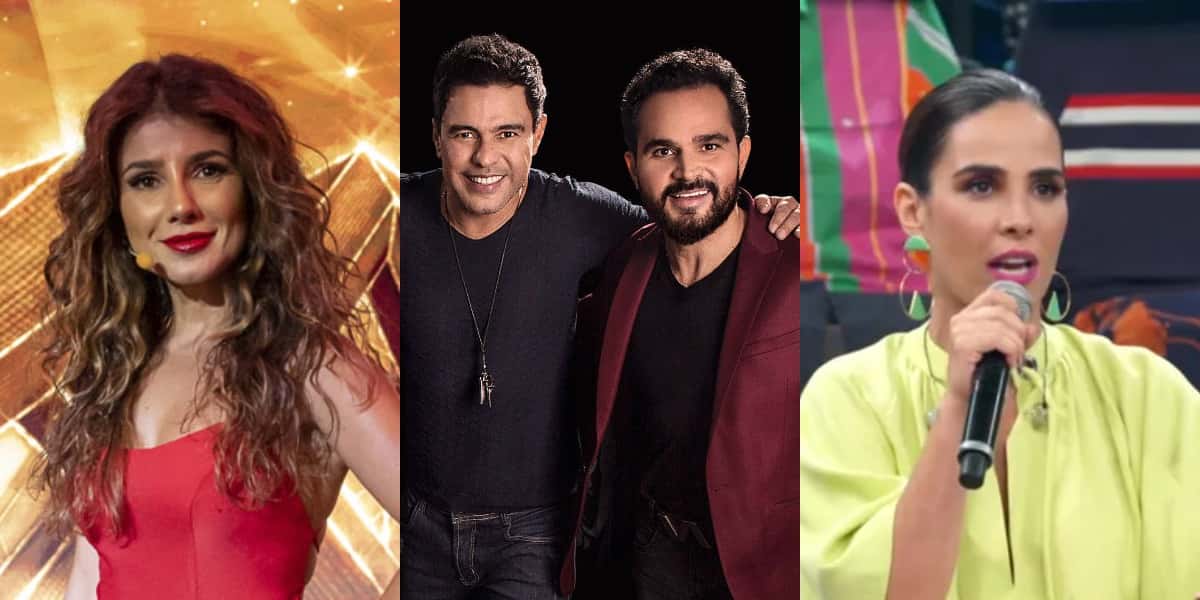Zezé Di Camargo e Luciano de volta à turnê "Amigos", que tem polêmicas com Paula Fernandes e Wanessa Camargo (Foto: Reprodução/TV Globo/Divulgação)