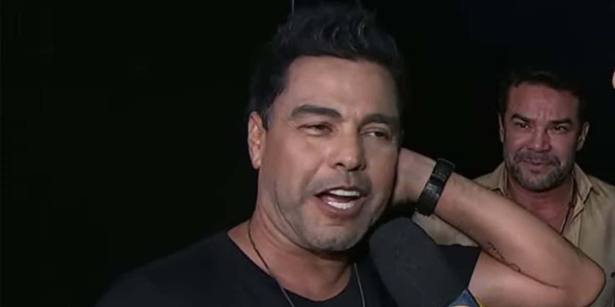 Zezé Di Camargo surpreendeu na Globo (Foto: Reprodução/Band)