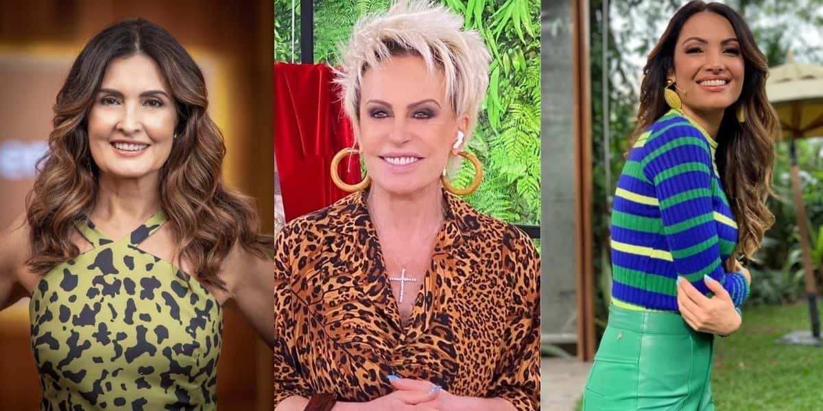 Fátima Bernardes, Ana Maria Braga ou Patrícia Poeta? Qual a apresentadora mais bem paga da Globo?