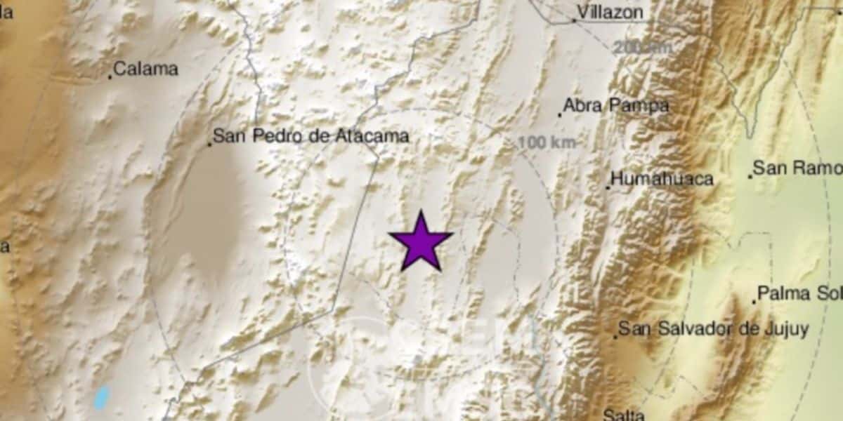 Região de Jujuy atingida por terremoto