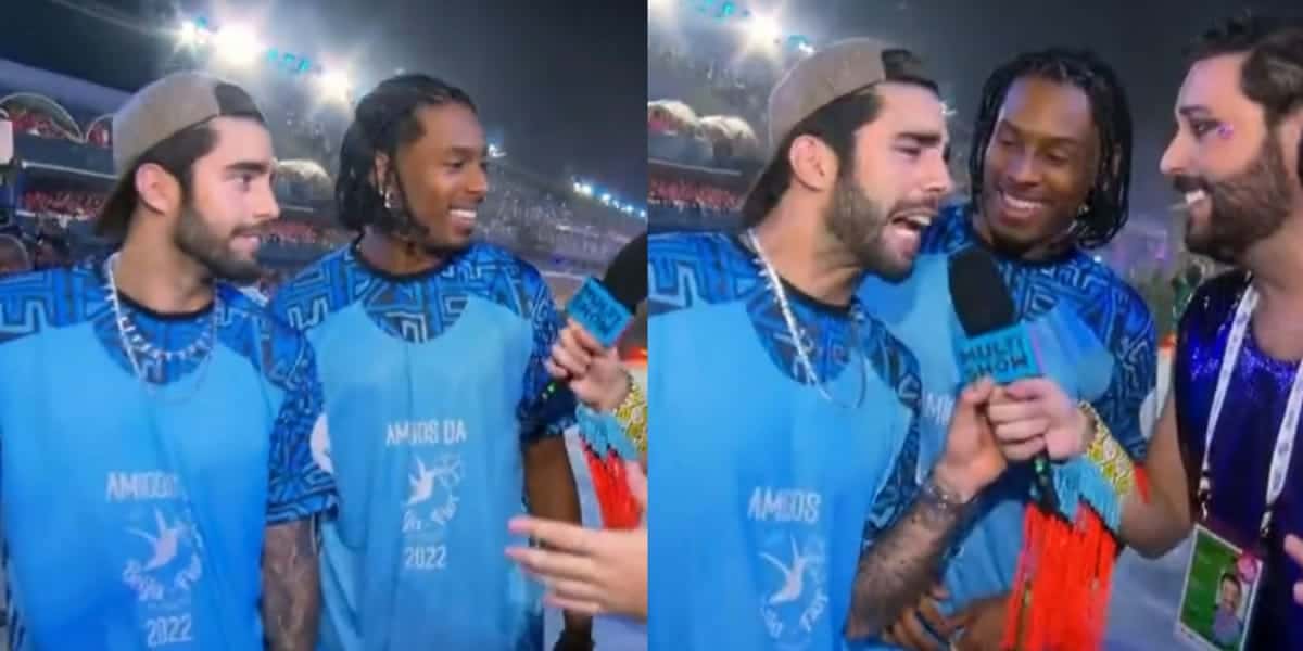Paulo André evita falar sobre namoro, mas Scooby entrega status e descarta Jade Picon (Foto: Reprodução/Multishow)