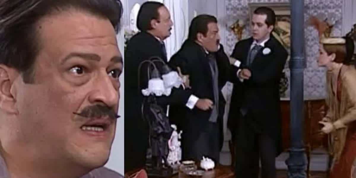 O Cravo e a Rosa: Batista descobre farsa de Heitor (Foto: Reprodução)