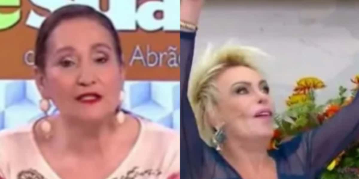 Sonia Abrão contou ter ficado assustado em meio a engasgamento de Ana Maria Braga (Imagem: Montagem/TV Foco)