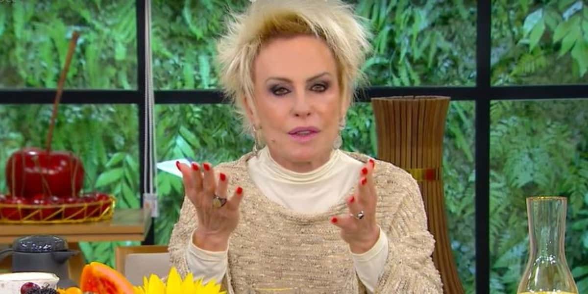 Ana Maria Braga no "Mais Você" (Foto: Reprodução/TV Globo)