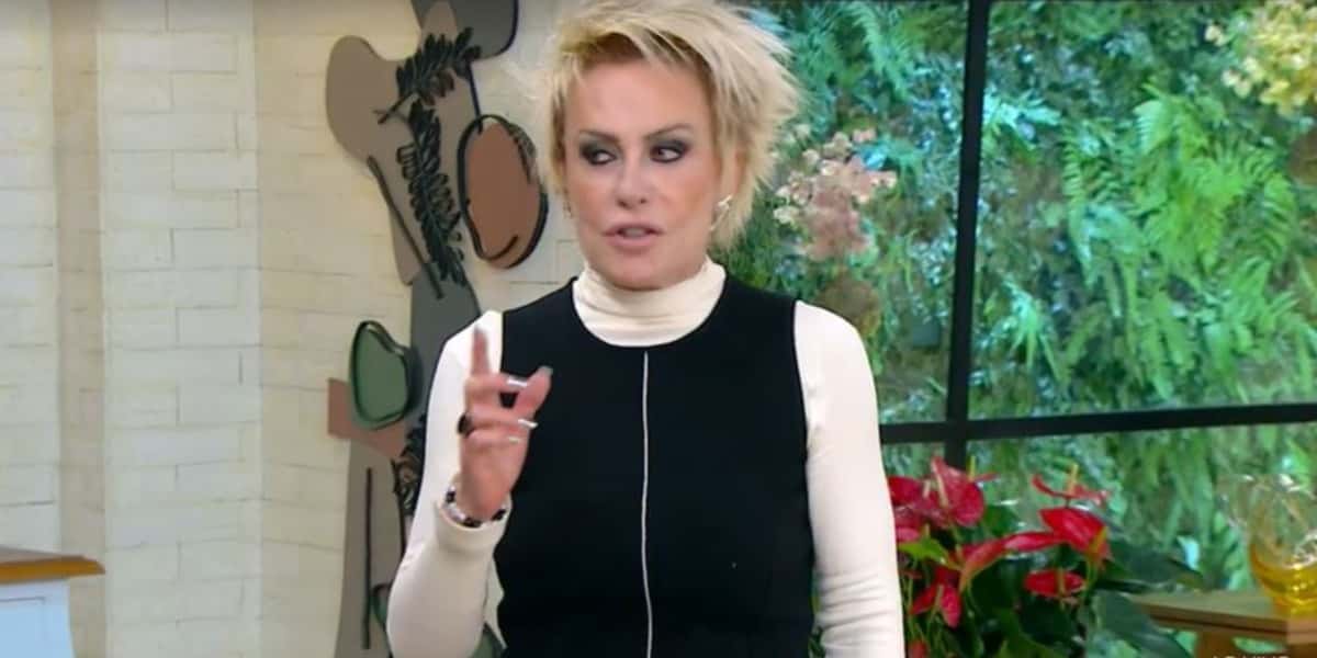 Ana Maria Braga deu esporro em Fabrício Battaglini (Foto: Reprodução/TV Globo)