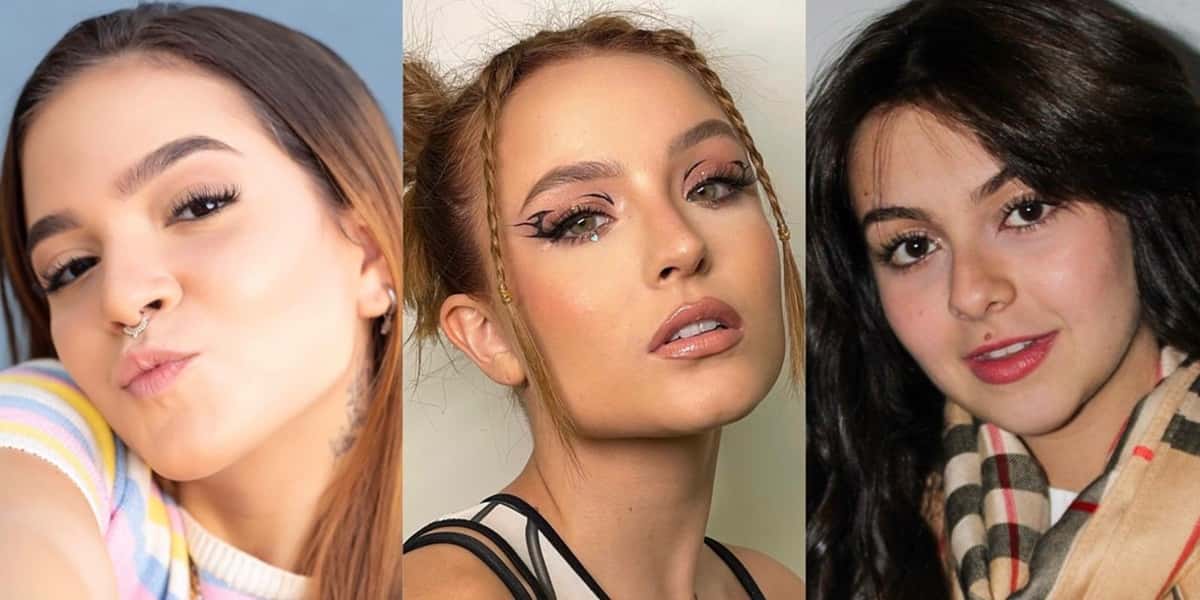 Mel Maia, Larissa Manoela e Klara Castanho são algumas das atrizes famosas desde criança (Foto: Reprodução / Instagram)