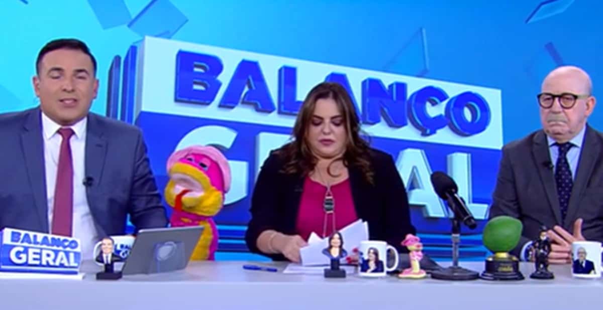 Apresentadores do Balanço Geral (Reprodução/ Record TV)