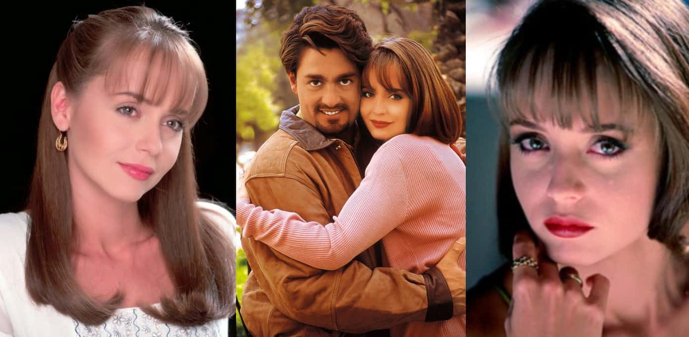 Paulina (Gabriela Spanic) tomou o lugar da irmã Paola Bracho (Grabiela Spanic) em "A Usurpadora", sucesso de volta no grupo Globo (Foto: Reprodução / Globoplay / Montagem TV Foco)