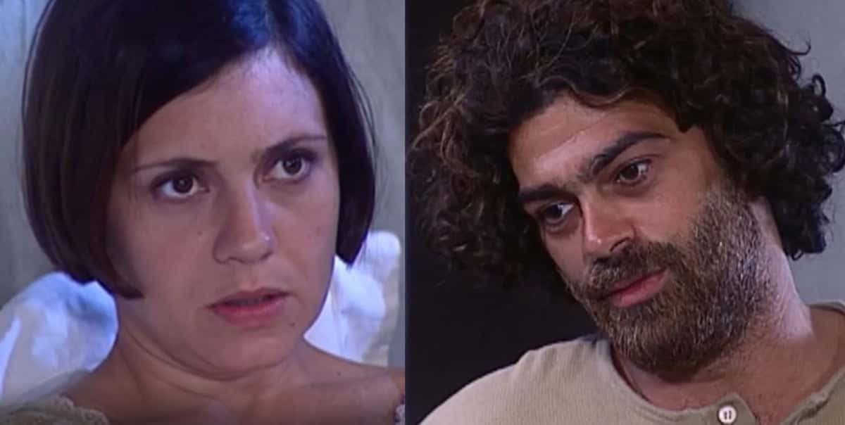 Petruchio (Eduardo Moscovis) se cansará do casamento de fachada com Catarina (Adriana Esteves) em 'O Cravo e a Rosa' (Foto: Reprodução / Globo)