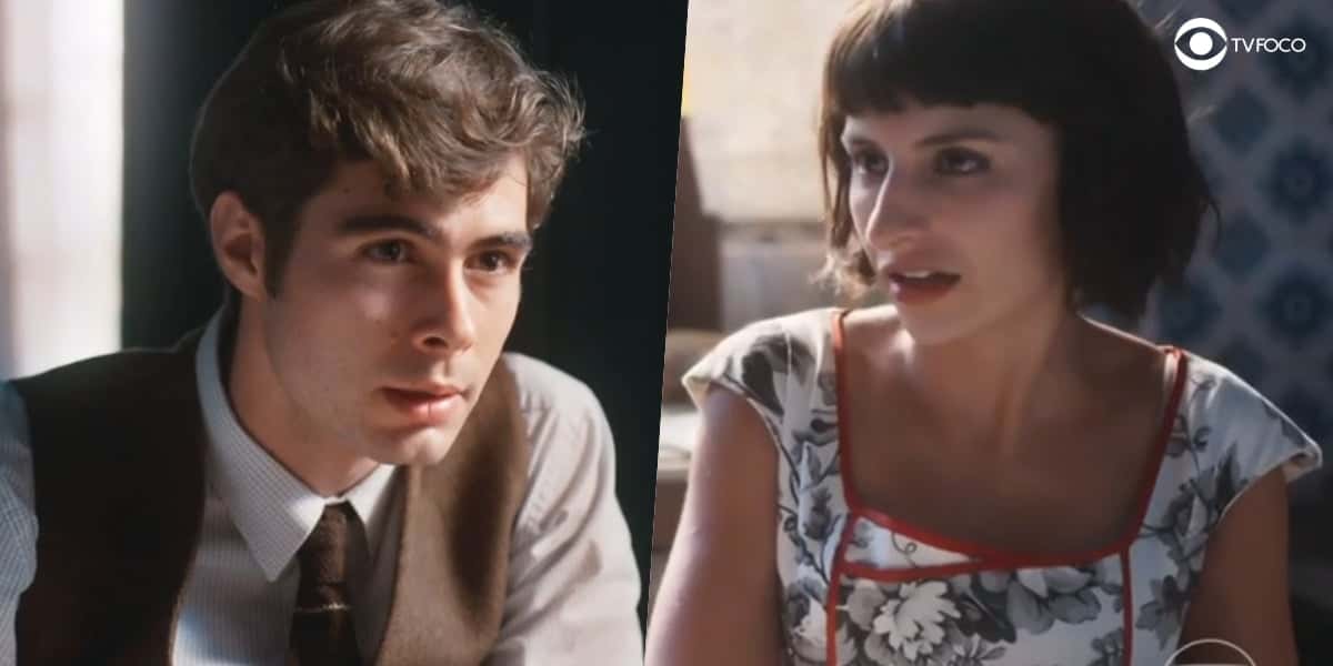 Davi e Iolanda na novela Além da Ilusão (Foto: Reprodução/Globo)