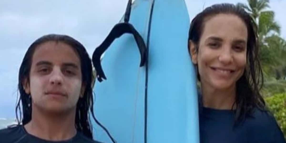Filho de Ivete Sangalo vendeu videogame para comprar prancha de surf (Foto: Reprodução)