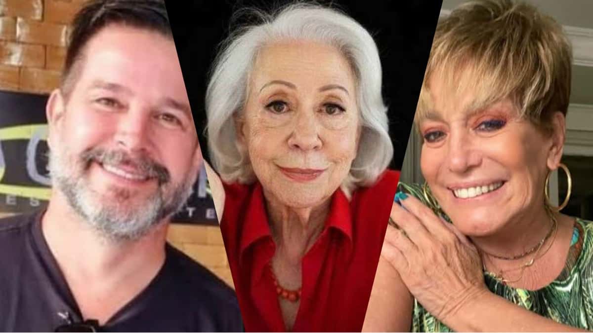 Murilo Benício, Fernanda Montenegro e Suzana Vieira estão na berlinda na Globo (Montagem)