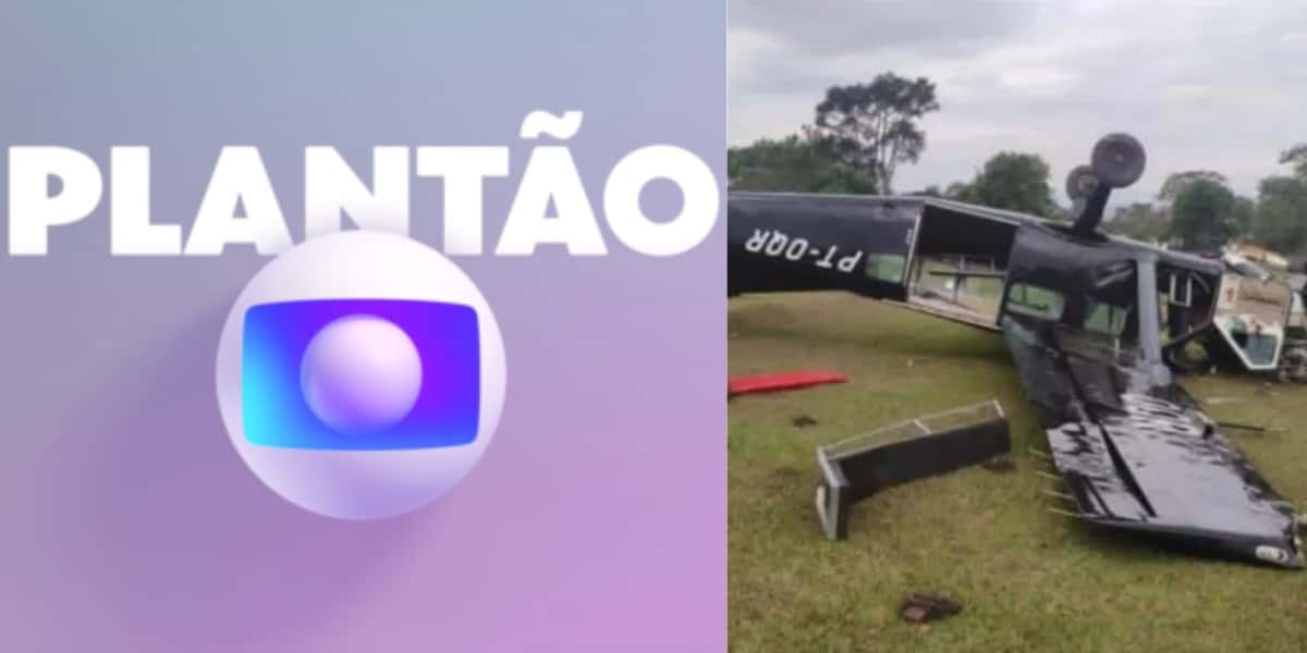 Acidente matou duas pessoas no interior de São Paulo, entre elas, um funcionário da Globo (Foto: Reprodução/TV Globo/Prefeitura de Boituva)