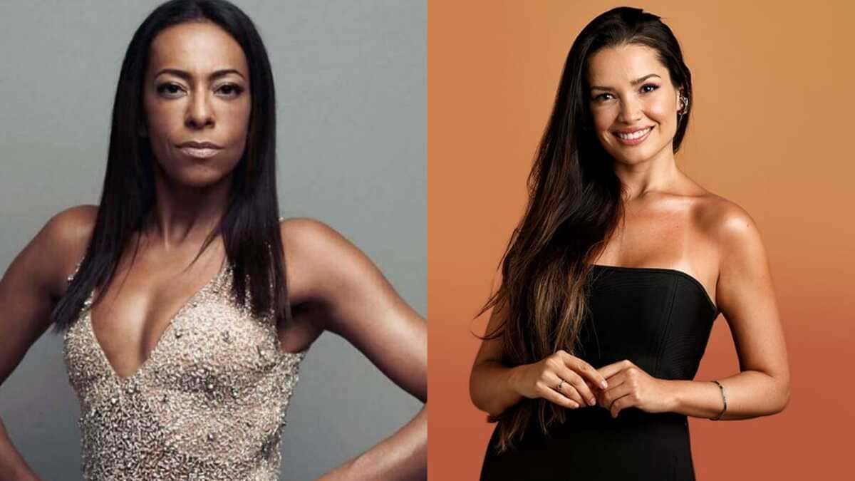 Samantha Schmutz sai do Brasil em meio à polêmica com Juliette (Foto: Reprodução/Montagem)