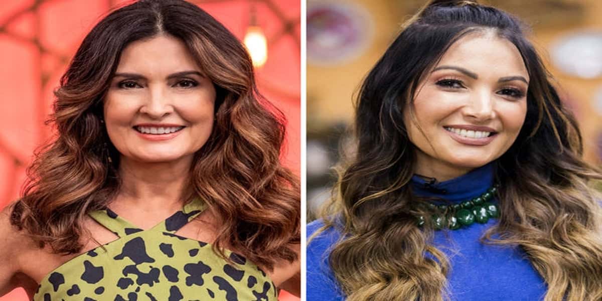 Fátima Bernardes e Patrícia Poeta (Foto: Montagem)