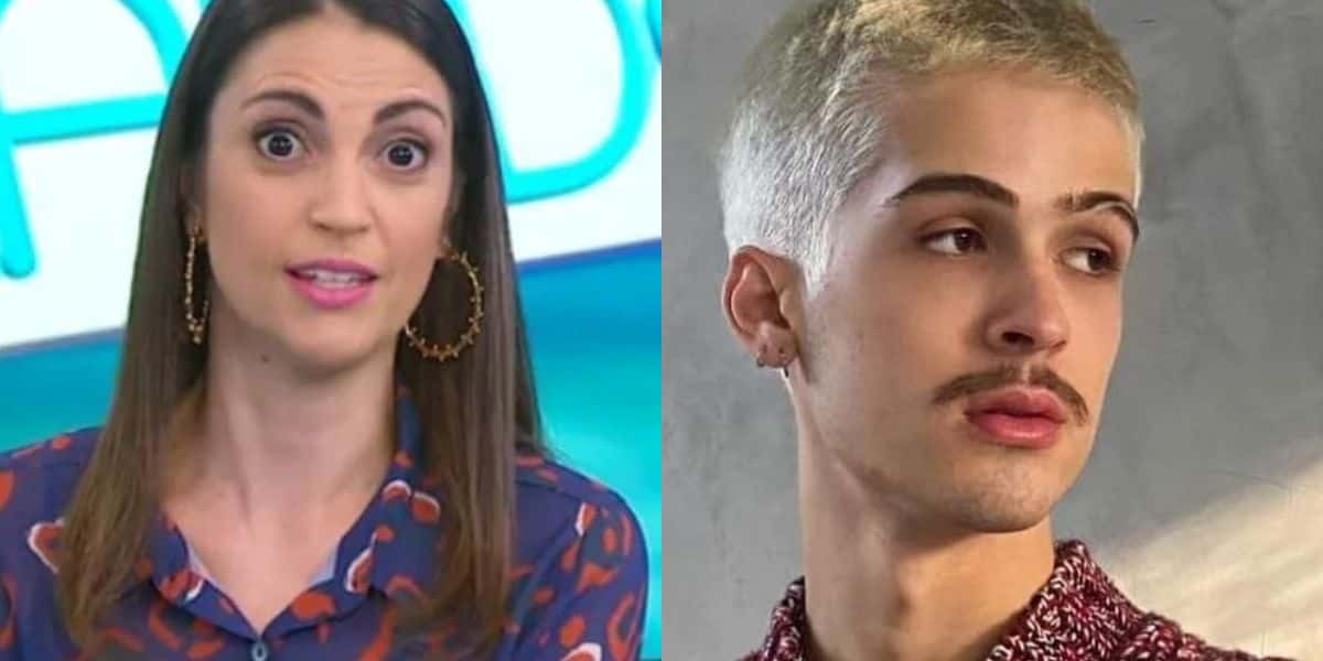 Chris Flores e João Guilherme (Reprodução)
