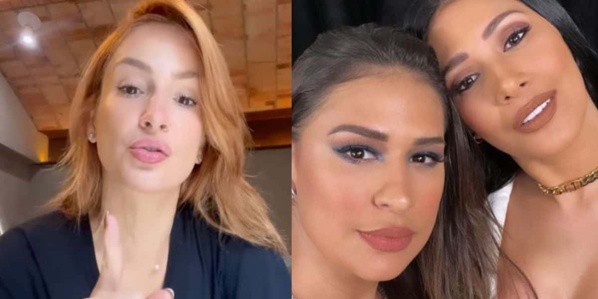 Claudia Leitte se mete em briga de Simone e Simaria, após irmã romperem e faz relato: "Corações sangrando" (reprodução: Instagram)