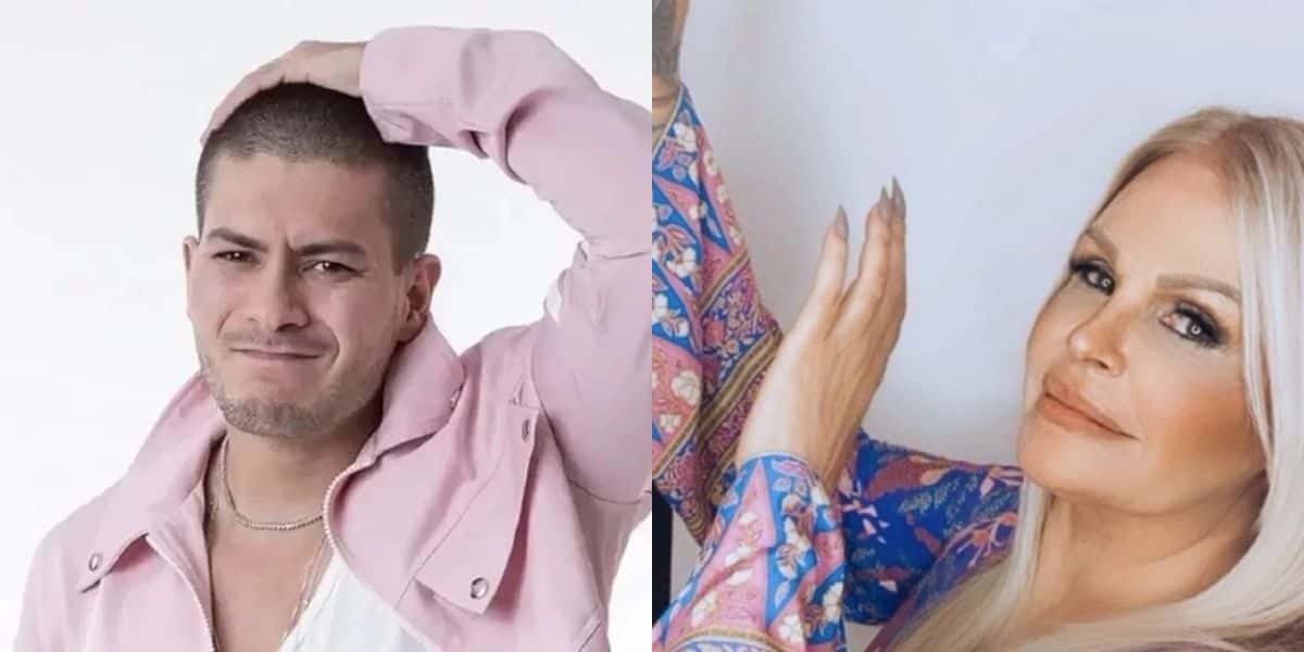 Monique Evans detona Arthur Aguiar mas é cancelada na internet